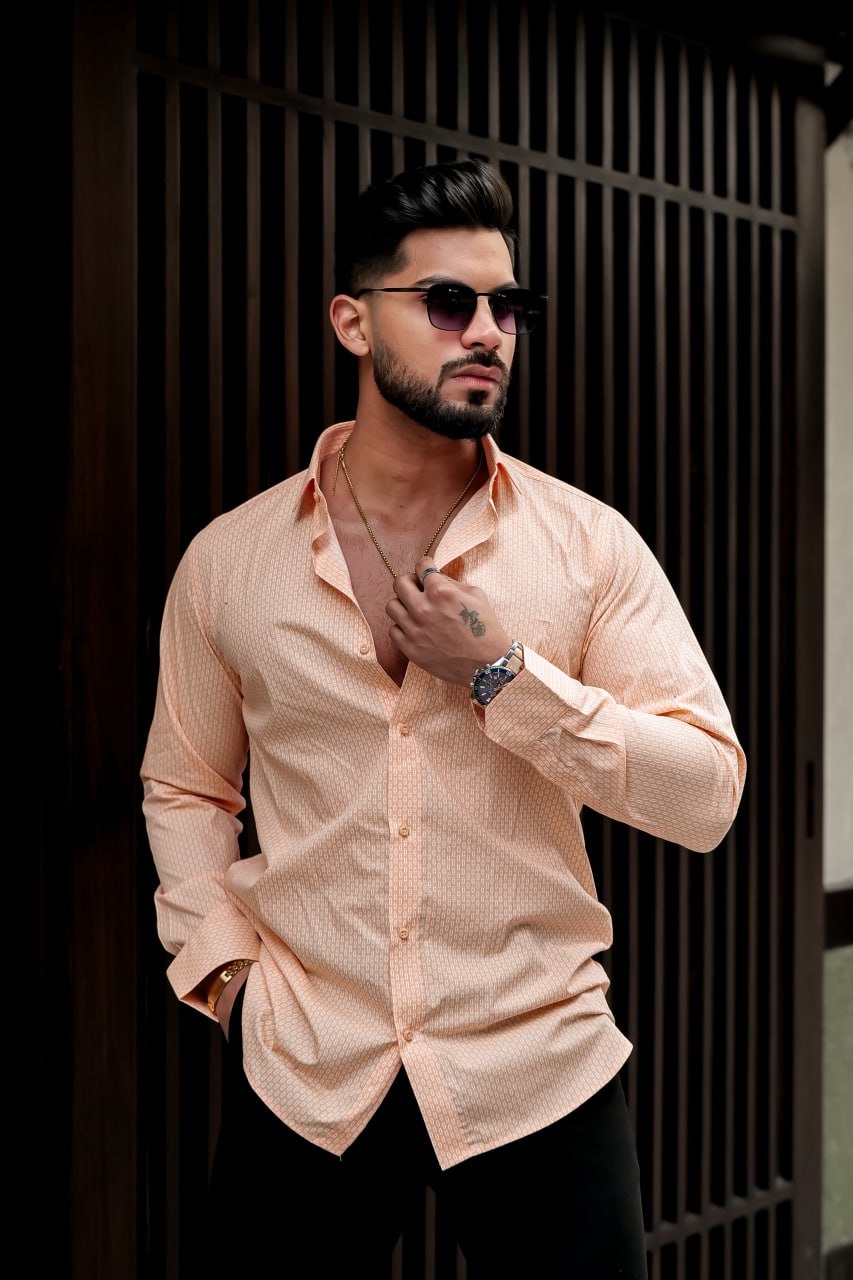 DUST STORM LUXURY FORMAL SATIN COTTON SHIRT FOR MEN'S
